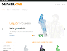 Tablet Screenshot of drinker.com
